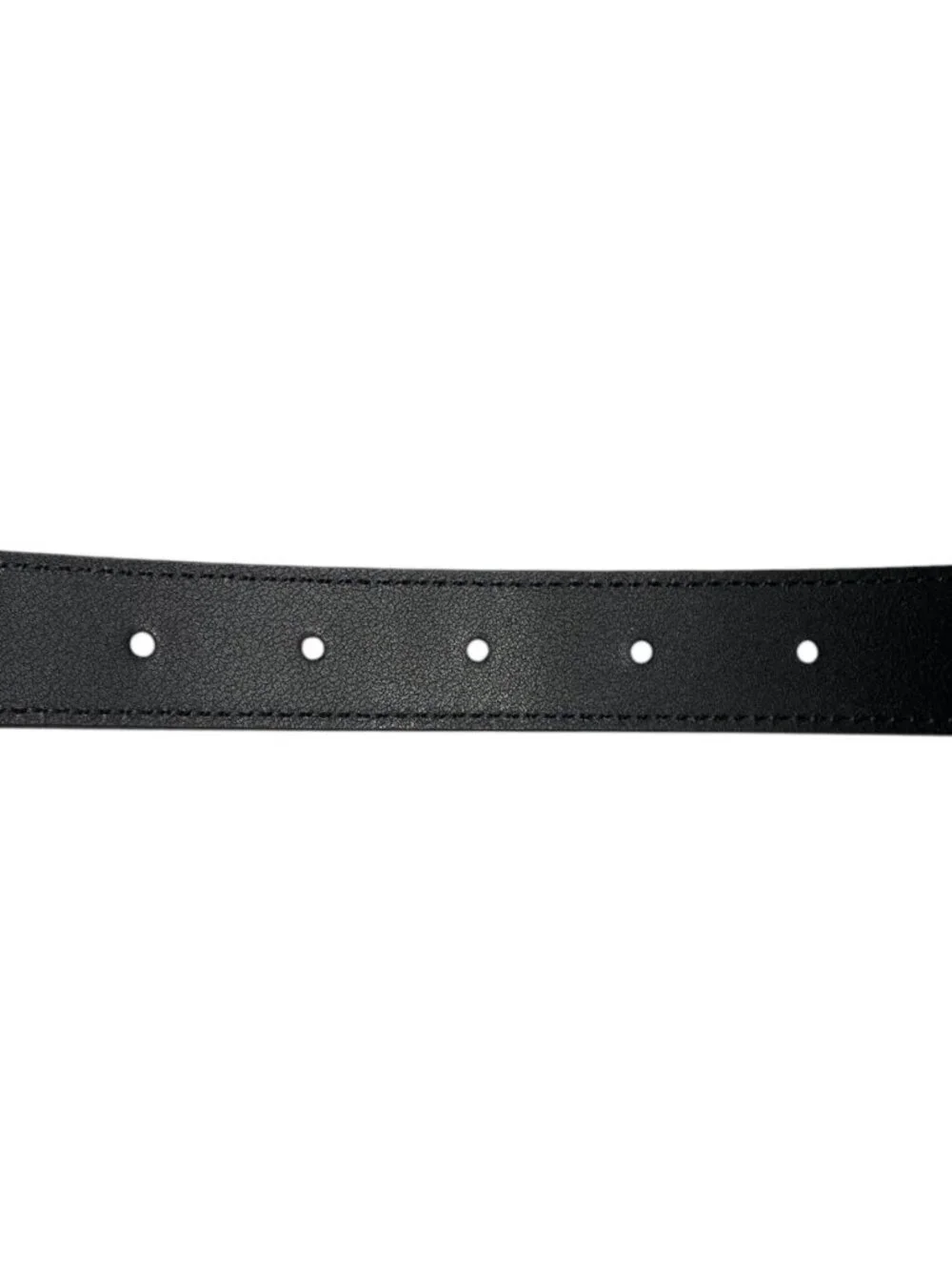 Gucci Belt GG Marmont Torchon Leather Black